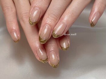 ディアネイル(dear.nail)/ミラーフレンチ