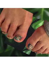 アヤネイルズ アンド アイラッシュ(AYA NAILZ.＆Eyelash)/フット120minsアートコース