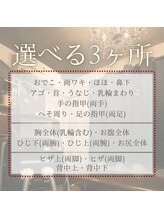サロンドウルス(salon de ours)/メンズ 選べる2・3ヶ所 C