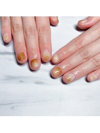 カフェラテネイル