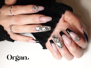 オーガン(ORGAN)/フレンチ/埋め尽くしネイル