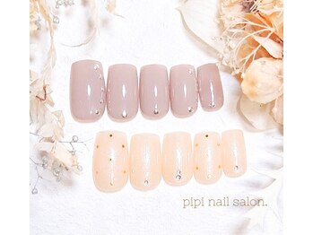 ピピ(pipi)/定額ネイル★ 色変更◎/16種類