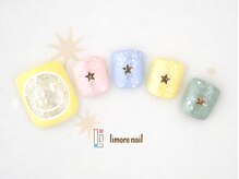 リモアネイル(limore nail)/【フット】スマイル☆
