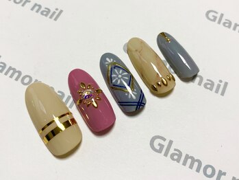 グラマーネイル(Glamor nail)/☆定額グラマラス☆クーポンOK!