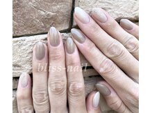 ブリスネイル(bliss-nail)/ワンカラー＋ラメ