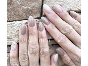 ブリスネイル(bliss-nail)/ワンカラー＋ラメ