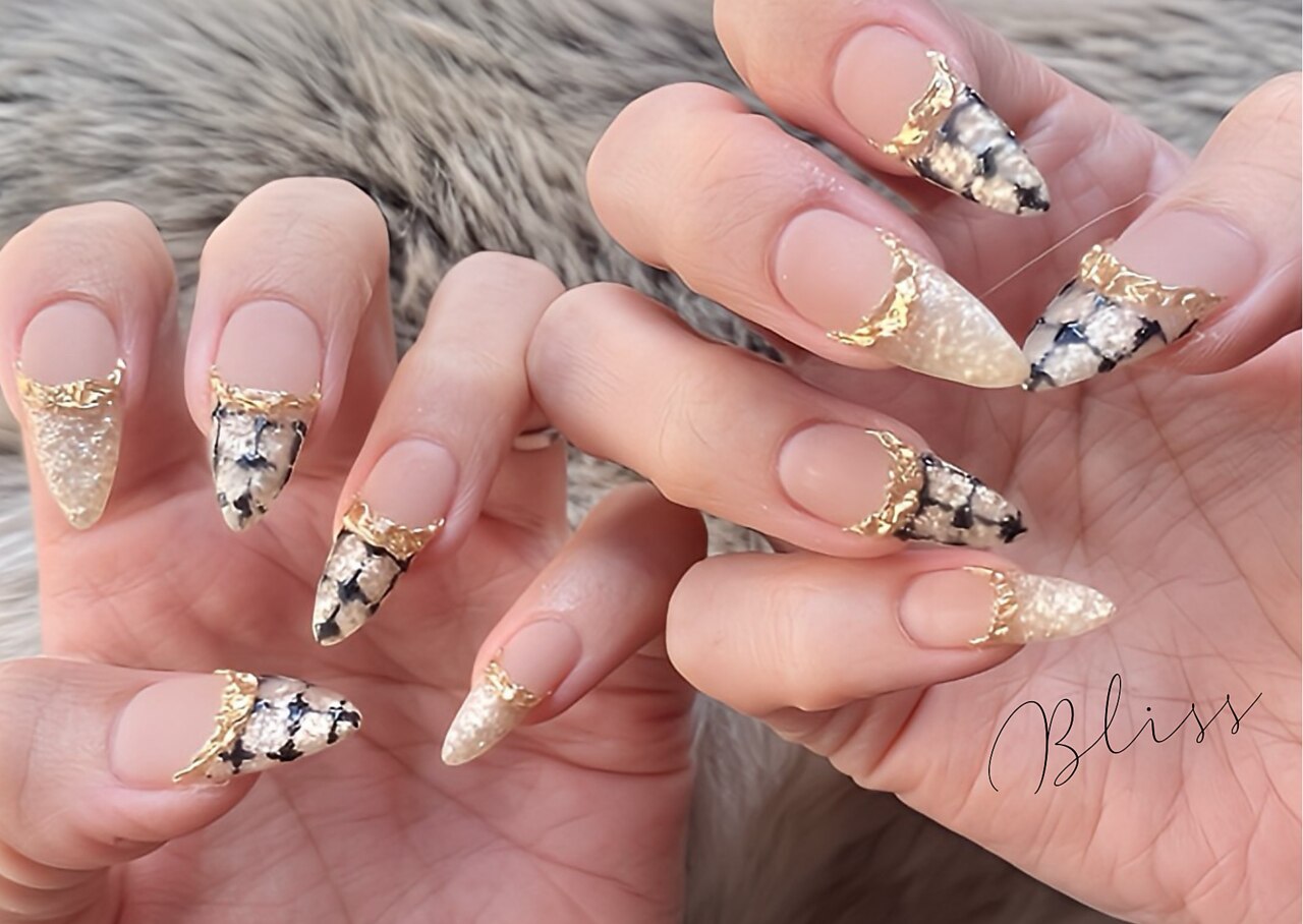 【No.039】ネイルチップ♡キルティングネイル♡ツイードネイル♡マットコート 1280_lc