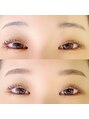 エールラッシュカール 森ノ宮(aile lash curl) 骨格に合わせたアイブロウデザイン