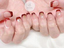ジーエスネイル(GS NAIL)/シンプルフレンチ♪