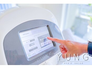 ユング 渋谷店(YUNG)/照射・冷却パワーを細かく設定◎