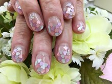 プルミエ ネイル(Premier Nail)/ハートホロフレンチ