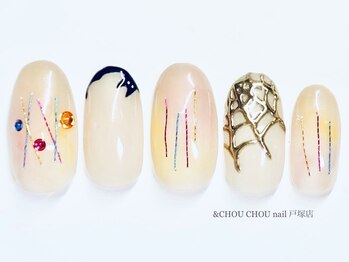 アンドシュシュネイル(&CHOU CHOU nail)/Halloween