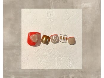 マルネイル 池袋店(MARU NAIL)/【Foot】全体アート¥9,480