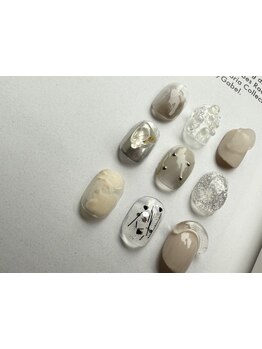 ショートネイルデザインが豊富