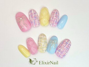エリクサーネイル 五反田(Elixir Nail)/定額c やり放題／クーポン使用