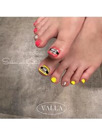 韓国発VALLANAILフットネイル