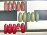 【ハンド】毎月デザイン変わるジェル定額/シンプルデザインコース60分¥7700