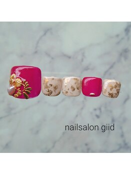 ギード(giid)/FOOT◆Nailデザイン【10】