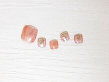 ティーエヌ 名古屋矢場町店/フット デザインネイル￥6980