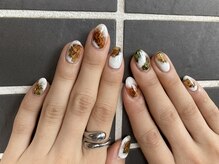 シーネイル(c' nail)/水彩じゅわじゅわ nail