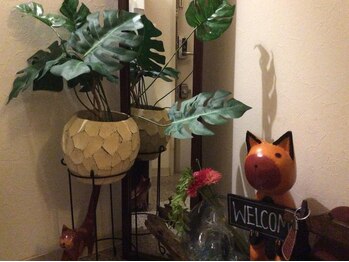 バリニーズサロン波音/バリ風の店内に癒されます