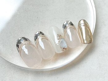 ワンアンドオンリー(One&Only)/人気No.1☆ガラスフレンチネイル