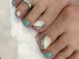 プッチ柄フット