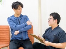 矢部駅前 ひばり鍼灸整骨院 整体院/【２】カウンセリング