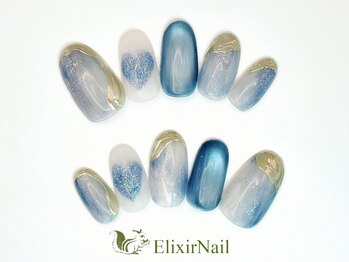 エリクサーネイル 渋谷(Elixir Nail)/定額bカジュアル/ クーポン使用