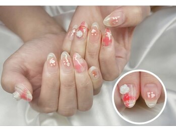 チェリー(Cherry)/【チェックネイル】