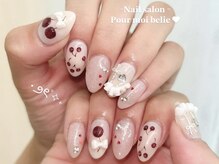 ぷわべりネイル 岐南/さくらんぼが可愛い！