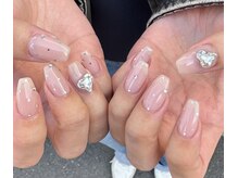 エムエイチネイル(MH_Nail)の雰囲気（パーツ/クロム／韓国／ワンホン／中国／ミラー／ちゅるん）
