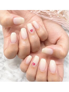 クォーターリゾートネイル(QUARTER RESORT nail)の写真/初めてでも安心♪!明瞭価格な定額ジェルで素敵に！1人1人に合った提案で綺麗な手元へ☆【神楽坂】