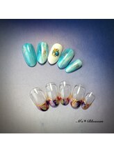 ネイルサロンアンドスクールエムズブロッサム(Nailsalon & school M's Blossom)/７月定額制ジェルコース