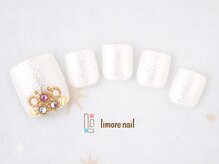 リモアネイル(limore nail)/【フット】ビジュー☆