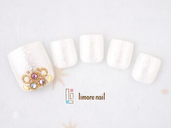 リモアネイル(limore nail)/【フット】ビジュー☆