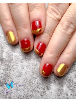 モルフォ 千駄ヶ谷(Morpho)/新春ゴージャスネイル！