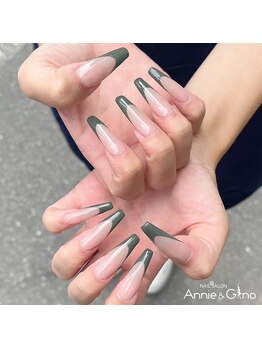 キュアバイアニーアンドジーノ(Qa by Annie&Gino)/ロングスカルプネイル