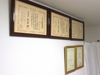 鍼灸整体院アレンジ/柔道整復師の国家資格保有者