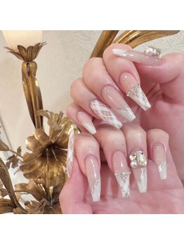 ラビィ 新宿店(Raviy)/チェックネイル