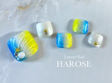 ラグジュアリーネイル ハローズ(HAROSE)/フットジェルアートコース
