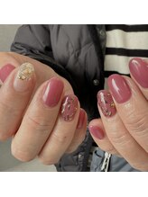 タグネイル(tag nail.)/monthly art design 1月◎