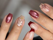 クリスマスネイルが大人気！サンプルもご用意しております＊