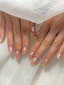 《HAND》ワンホン ミラーネイル オーロラネイル オフケア込み◇¥8800→6600