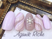 アグニークリッシェ(Agunik Riche)/【プッチ柄ネイル】