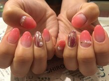 トータルサロン 白べぇーっ プラス/ミラーネイル