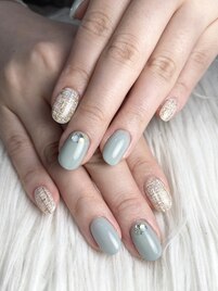 ツイードネイル