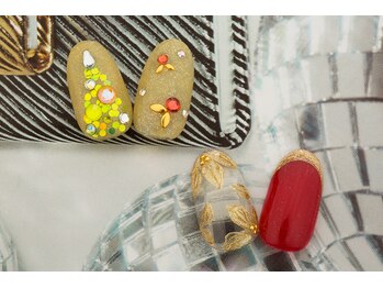 ネイルクロエ(NAIL KCLOE)/定額デザイン☆2本アート