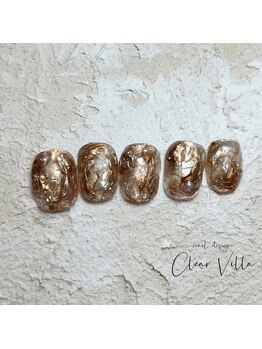 ネイルサロンクリアヴィラ(nail salon clear villa)/nuance art¥13200