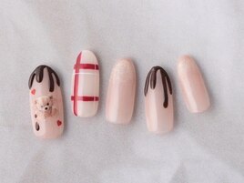 チェックネイル